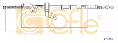 Трос COFLE 17.1550