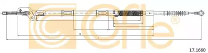Трос COFLE 17.1660