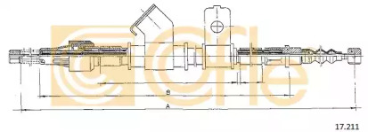 Трос COFLE 17.211