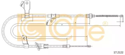 Трос COFLE 17.2122