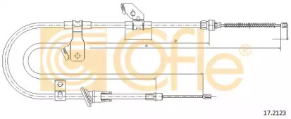 Трос COFLE 17.2123