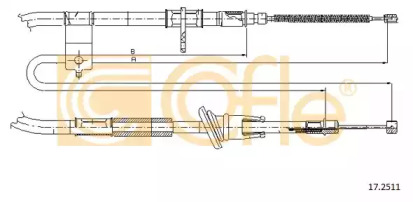 Трос COFLE 17.2511