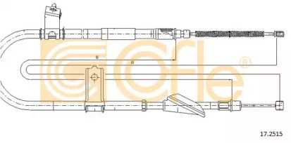 Трос COFLE 17.2515