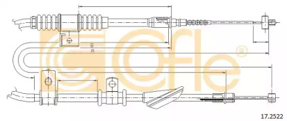 Трос COFLE 17.2522