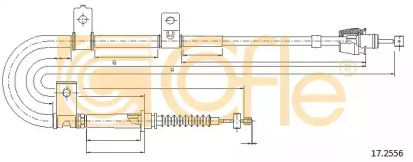 Трос COFLE 17.2556