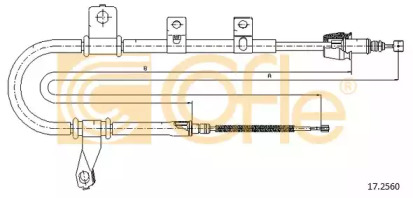 Трос COFLE 17.2560