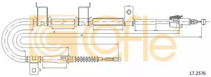 Трос COFLE 17.2576