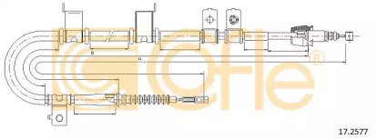 Трос COFLE 17.2577