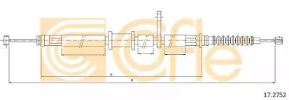 Трос COFLE 17.2752