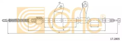 Трос COFLE 17.2805