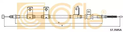 Трос COFLE 17.3505A
