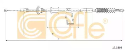 Трос COFLE 17.3509