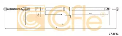Трос COFLE 17.3531