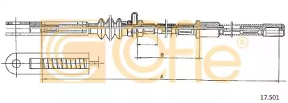 Трос COFLE 17.501