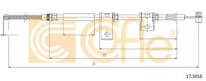 Трос COFLE 17.5016