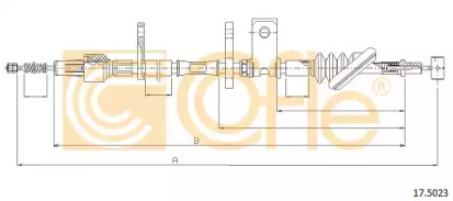 Трос COFLE 17.5023
