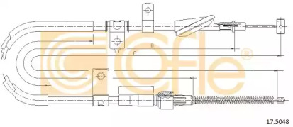 Трос COFLE 17.5048