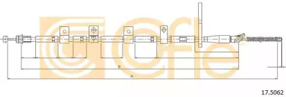 Трос COFLE 17.5062
