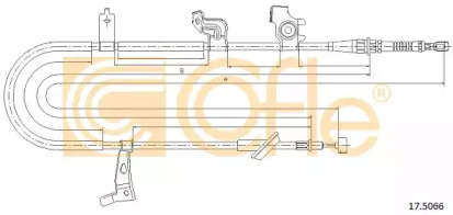 Трос COFLE 17.5066