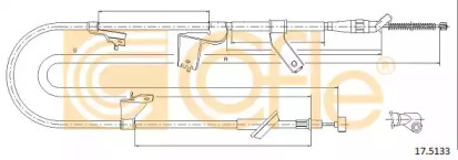 Трос COFLE 17.5133