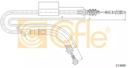 Трос COFLE 17.6000