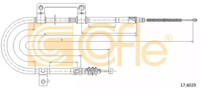 Трос COFLE 17.6029