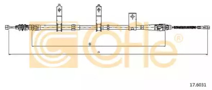 Трос COFLE 17.6031