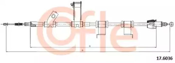 Трос COFLE 17.6036