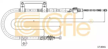 Трос COFLE 17.6041