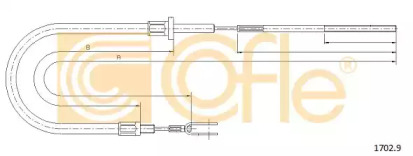 Трос COFLE 1702.9