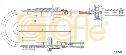 Трос COFLE 18.002