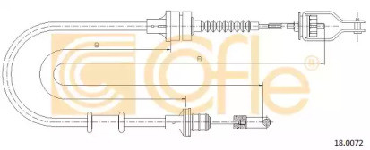Трос COFLE 18.0072
