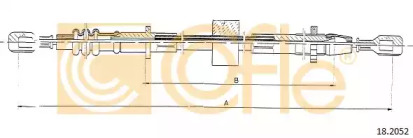 Трос COFLE 18.2052