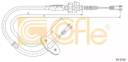 Трос COFLE 19.1210