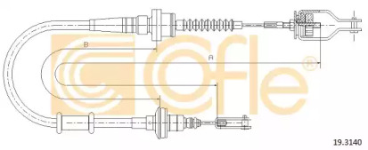 Трос COFLE 19.3140
