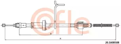 Трос COFLE 20.160B508