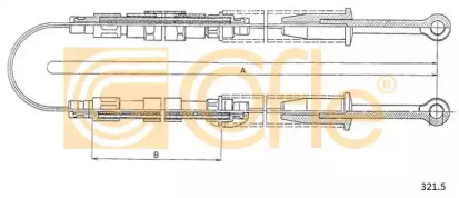 Трос COFLE 321.5