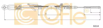 Трос COFLE 322.8