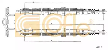 Трос COFLE 431.2