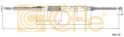 Трос COFLE 461.15