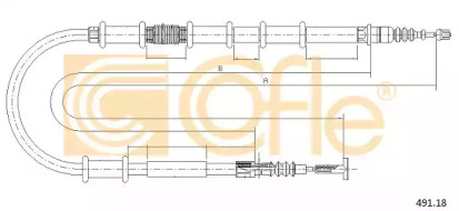 Трос COFLE 491.18