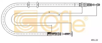 Трос COFLE 491.22