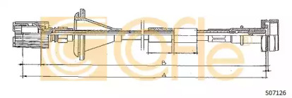 Вал COFLE S07126