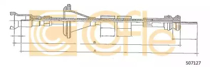 Вал COFLE S07127