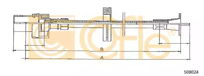 Вал COFLE S08024