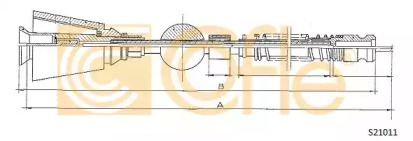 Вал COFLE S21011