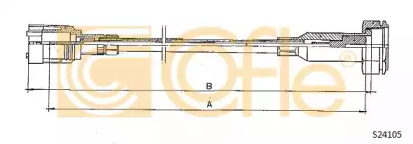 Вал COFLE S24105