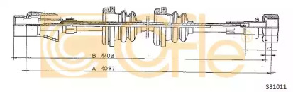 Вал COFLE S31011