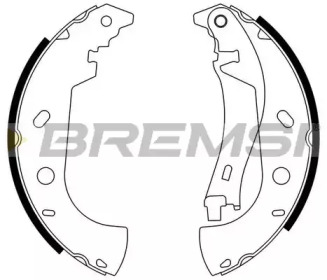 Комлект тормозных накладок BREMSI GF0181