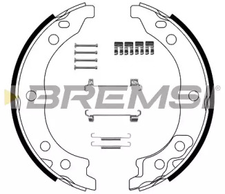 Комлект тормозных накладок BREMSI GF0187-1